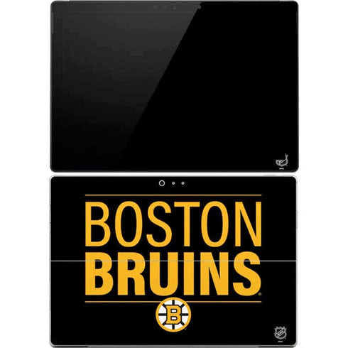 NHL Boston Bruins Lineup Surface Pro 4 Skin